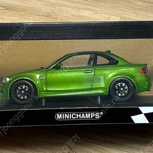 1:18 미니챔프 bmw 1m 그린맘바 다이캐스트