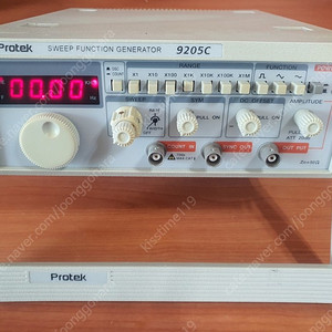 Protek 9205C Sweep Function Generator 함수발생기