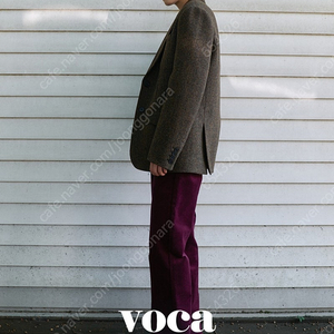 (새 제품)보카바카 스트레이트핏 코듀로이 팬츠_wine/vocavaca straigth fit corduroy pants _wine