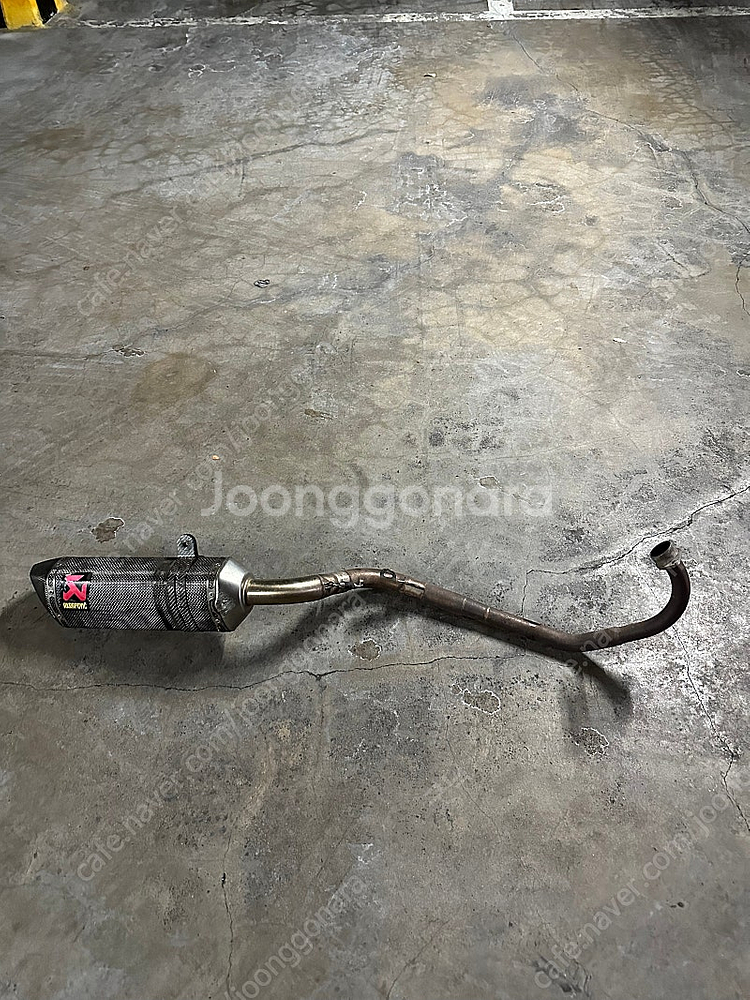 아크라포빅 머플러 cbr125--1