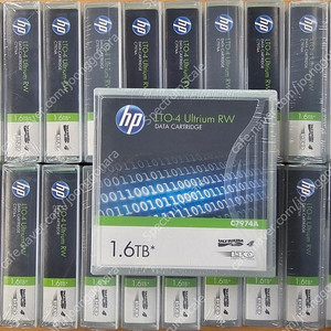 [미개봉] HP LTO-4 Ultrium RW DATA CARTRIDGE 800GB/1.6TB