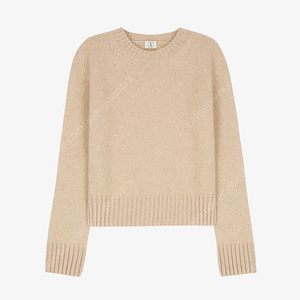 식스앤어하프 LOLO SWEATER - BEIGE S사이즈