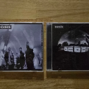 CD 음반 oasis 오아시스 앨범 2장