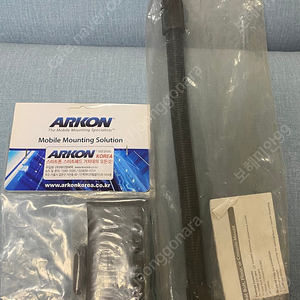 ARKON 차량용 보조석 구스넥 마운트 + 스마트폰,태블릿 거치대