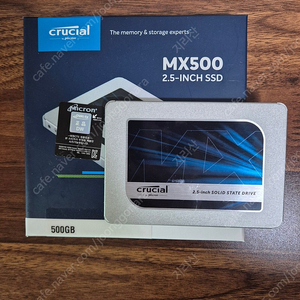 마이크론 크루셜 MX500 500GB 판매합니다.