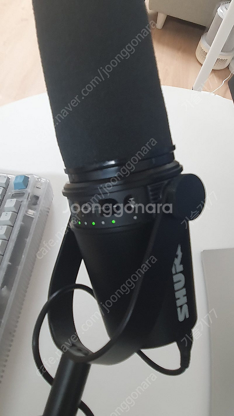 슈어 Shure MV7, SM7B팝필터, 암스탠드, 작...--3