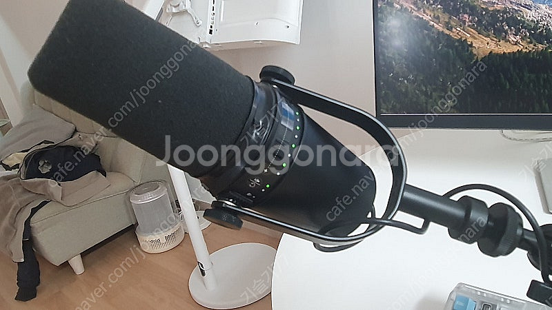슈어 Shure MV7, SM7B팝필터, 암스탠드, 작...--5