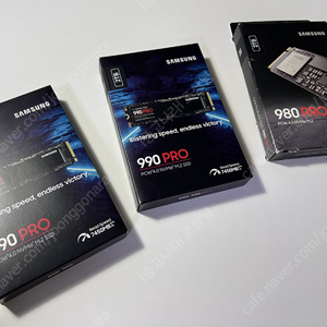 삼성전자 970PRO / 980PRO / 990PRO 1TB / 2TB 국내제품 삽니다