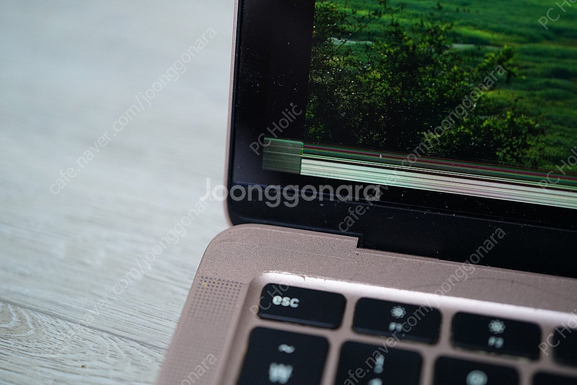액정 파손 손상 m1 2020 Macbook air 2...--4