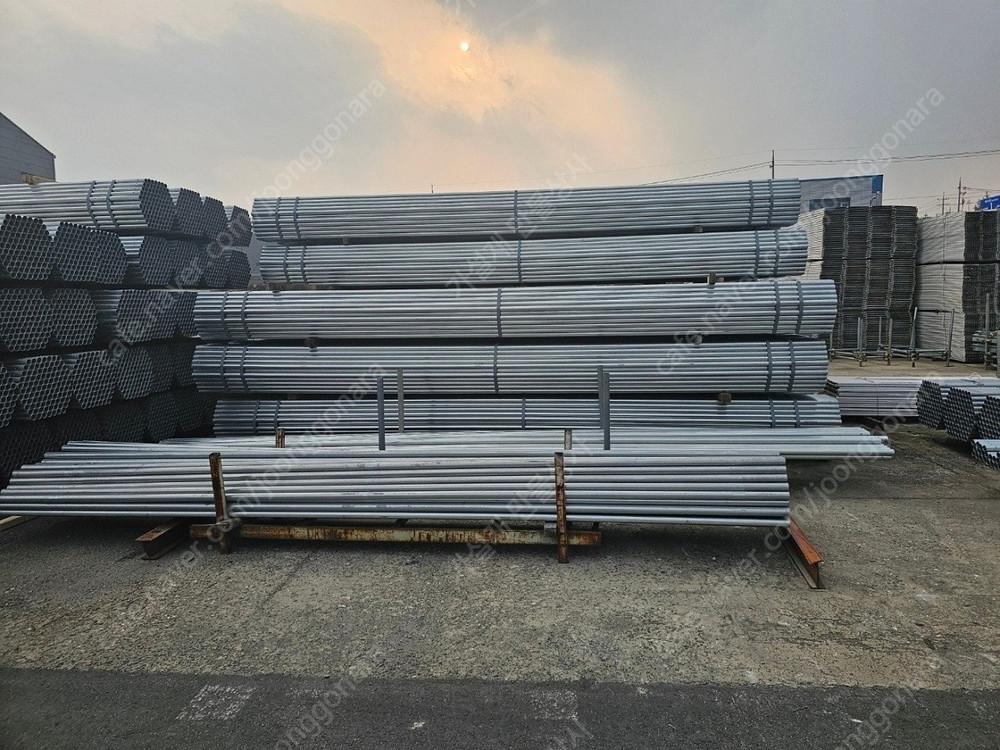 아시바파이프,비계파이프 2.3t 새제품,중고 판매합니다. 1.8t별도문의--3