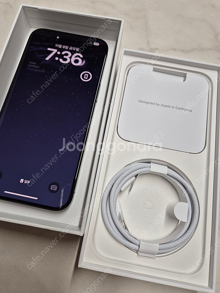 아이폰15 프로맥스 512 블랙티타늄+애플케어플러스--1