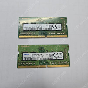 노트북램 PC4-2400T 8GB * 2개