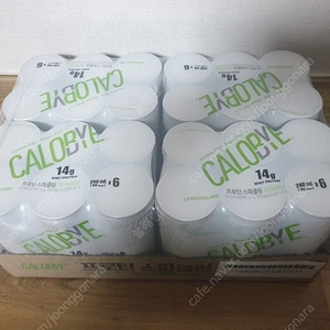 칼로바이 프로틴 스파클링 레몬 라임맛 240ml x 24캔 (미개봉 새제품). 탄산음료 무설탕 단백질 보충제