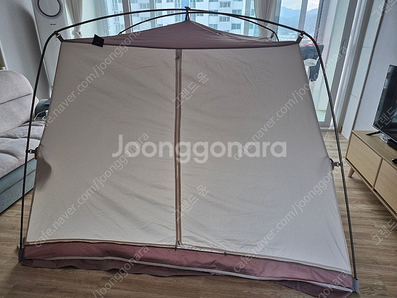 바이맘 난방텐트(크림화이트 퀸)--0