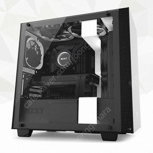 NZXT H400i 흰검+NZXT RGB120팬 3개