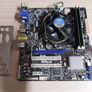 i3-2100 + ASRock H61 + 6g램 세트