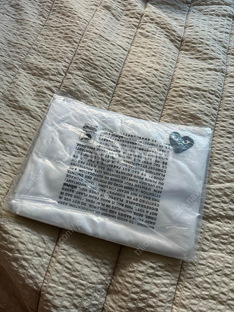 꼼데가르송 반팔 XL--0