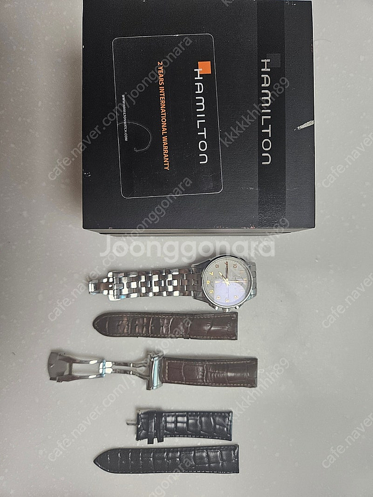 해밀턴 해밀뚜기 41mm 팔아요--0