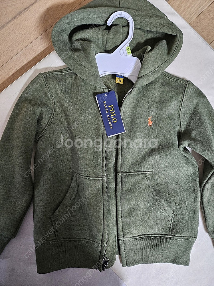 폴로랄프로렌 키즈 후드집업 4t 새상품--0