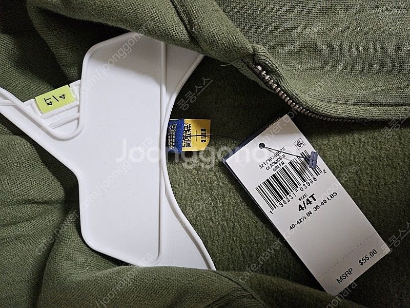 폴로랄프로렌 키즈 후드집업 4t 새상품--1