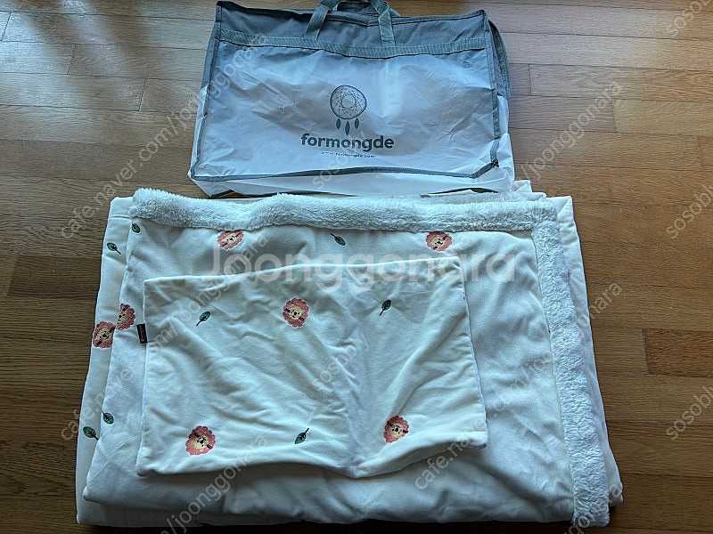 포몽드 극세사 이불세트(패드+이불+베개커버)--0