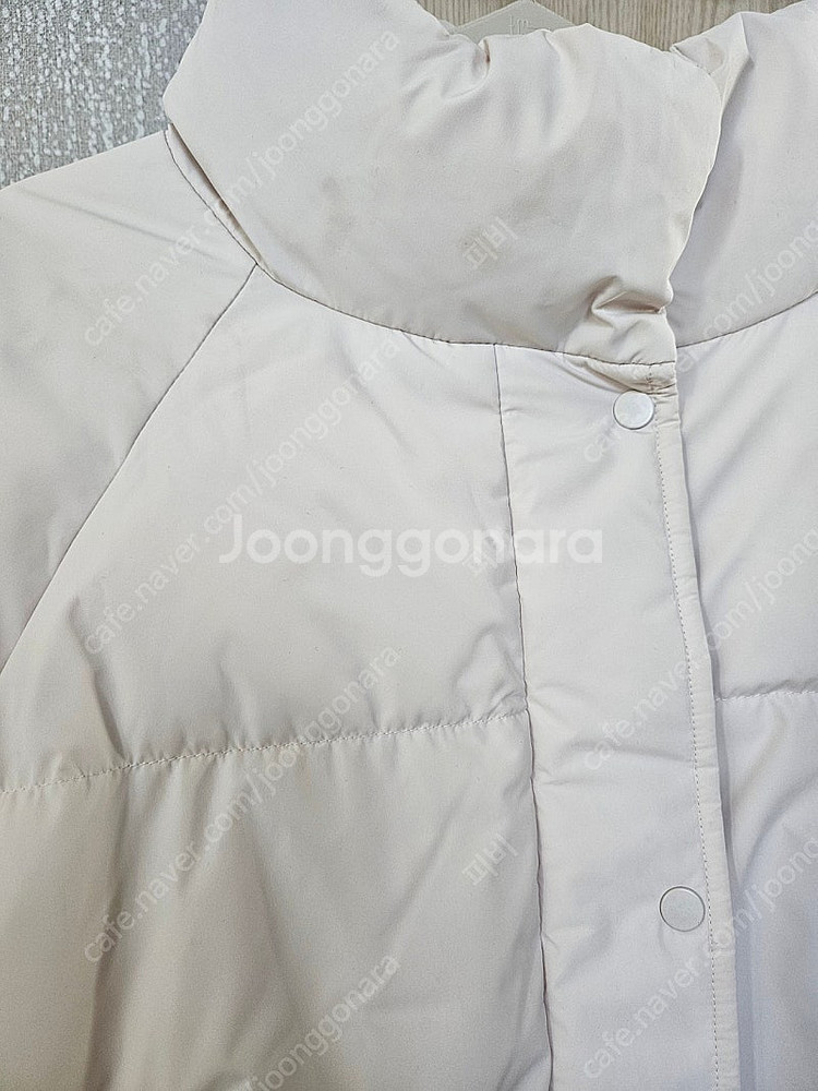 마인드브릿지 아이보리 조보아 숏패딩--3