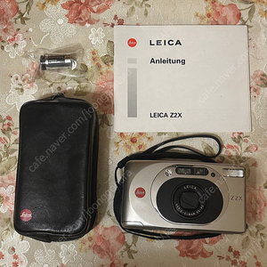 라이카 LEICA Z2X 데이터백 민트급 라이카 가죽케이스 포함 판매.