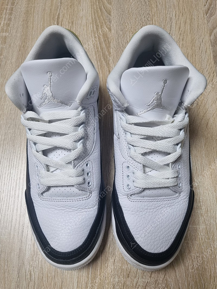 [255]조던3 프라그먼트 화이트 블랙--1