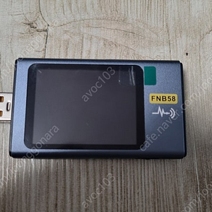 USB 테스터 전압 FNIRSI FNB58 2" LCD 블루투스 VER. (USB-C & A) 4만