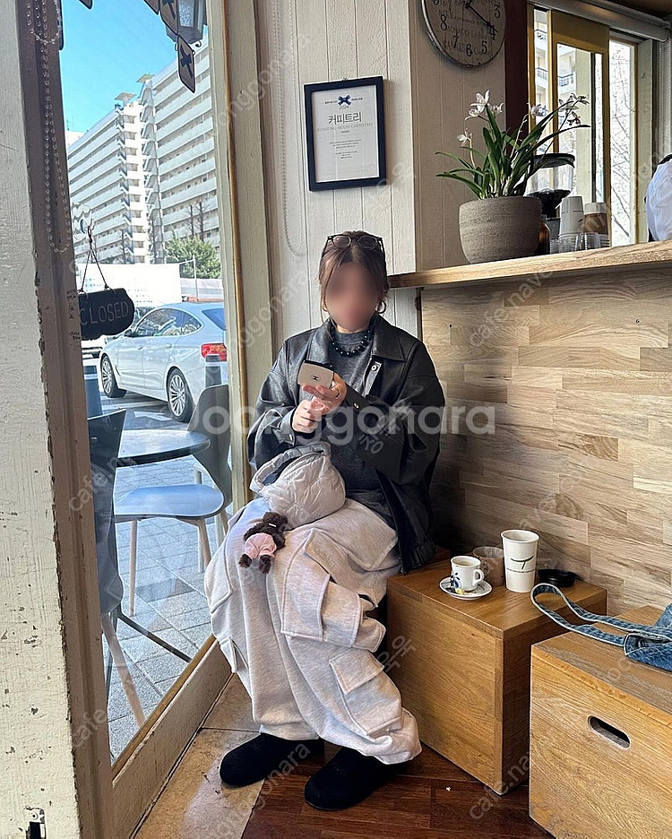 다이닛 레더 봄버자켓 2회착용, 선착순으로 판매--4