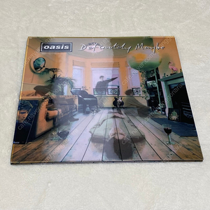 오아시스 lp 바이닐 oasis DEFINITELY MAYBE 30주년 렌티큘러커버 미개봉