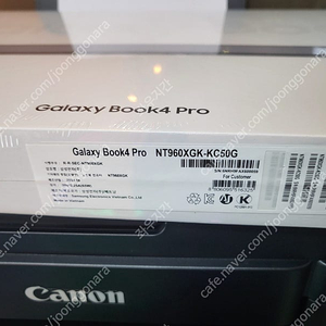 삼성 갤럭시북4 터치스크린 PRO- NT960XGK-KC50G 박스새제품 일반인직거래