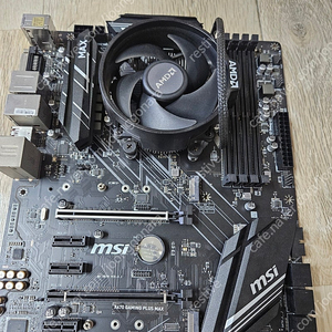 라이젠 3700X+ MSI x470 게이밍맥스 플러스(CPU+MB) 판매합니다.