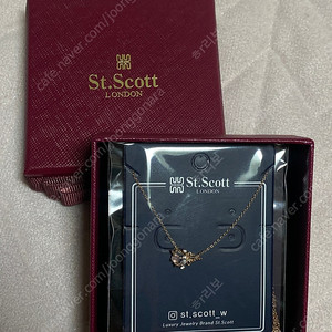 St.Scott 목걸이 (미개봉)