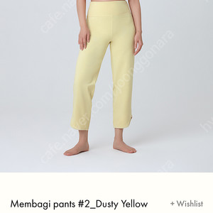 부디무드라 Membagi pants #2_Dusty Yellow