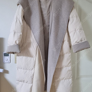 더캐시미어 양면 구스패딩