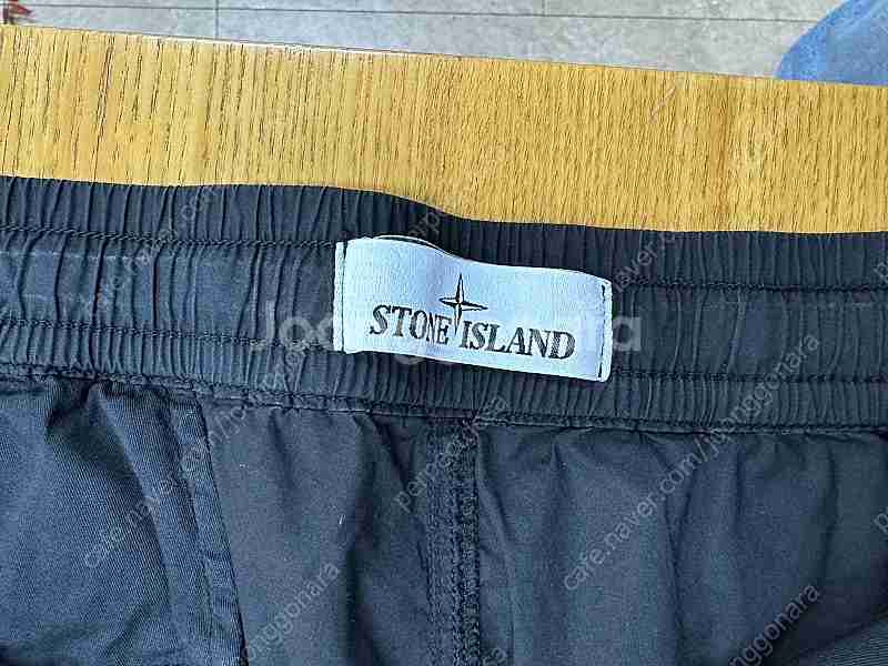 스톤아일랜드 카고 조거팬츠 블랙 741530203 V0029--2