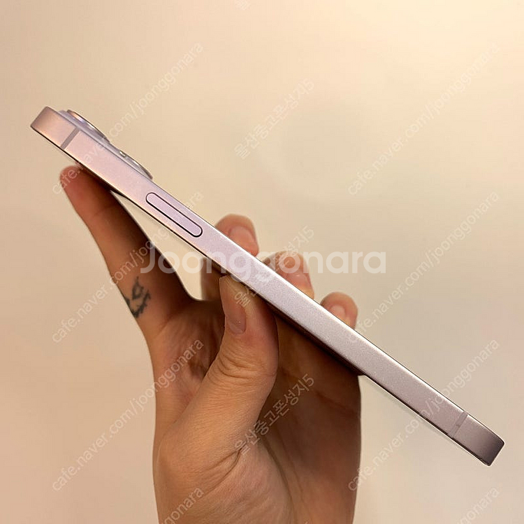 (울산중고폰) 44084 외관깨끗/무잔상 아이폰14플러스 배터리성능 87% 퍼플 128GB 판매합니다 60만원 텔레...--6