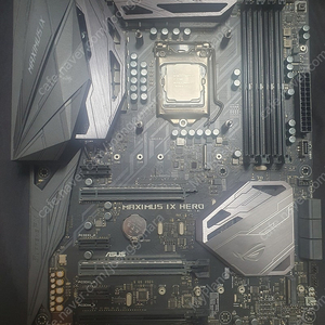 intel i7-7700K + Z270 MAXIMUS IX HERO 팝니다