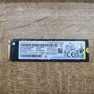 웨스턴디지털 WD SN810 M.2 2280 NVMe SSD 512GB 택포 판매합니다