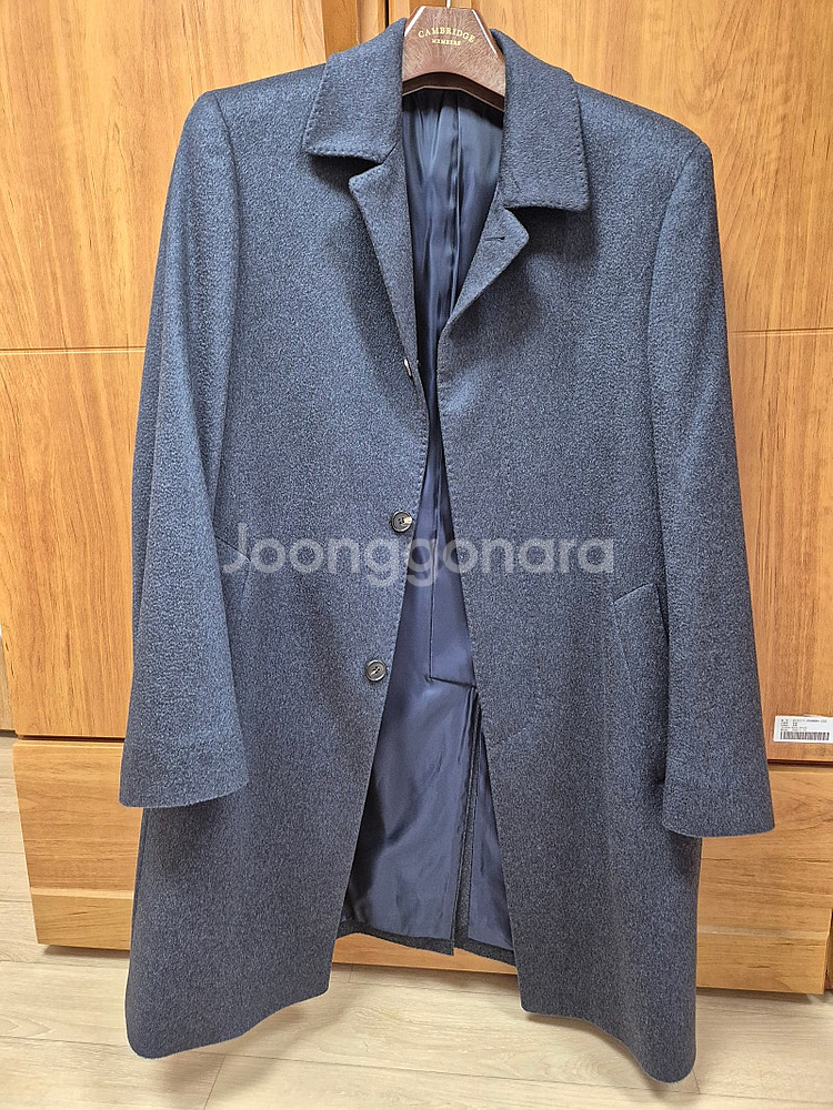 마에스트로 남성 콜롬보 캐시미어 100% 코트--1