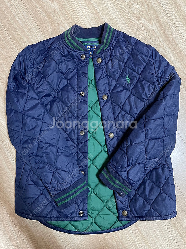 폴로 아동 누빔자켓 팝니다--0