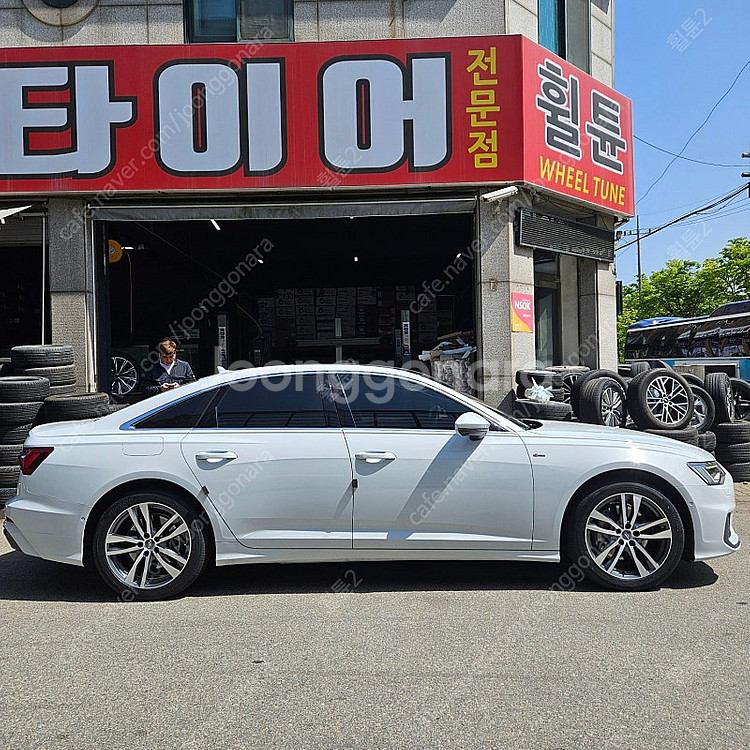 ​신형 아우디A6 C8 19인치 45TDI 정품휠 판매--1