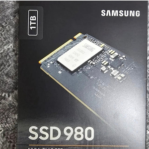 삼성 SSD 980 정품 1TB 미개봉