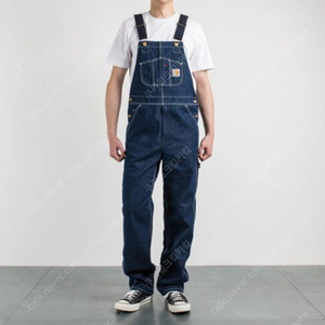 칼하트WIP bib overalls 빕 오버롤 / indigo 30x32