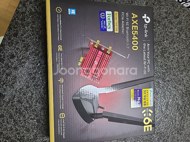 티피링크 내장 무선렌카드 TXE75E 국내정품--0