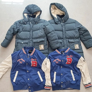 남아 아들 쌍둥이 120.130.140 패딩 및 외투