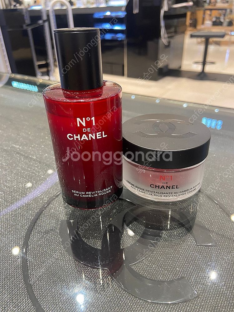 샤넬화장품 - 까멜리아 에센스 100ml + 리치크림--0