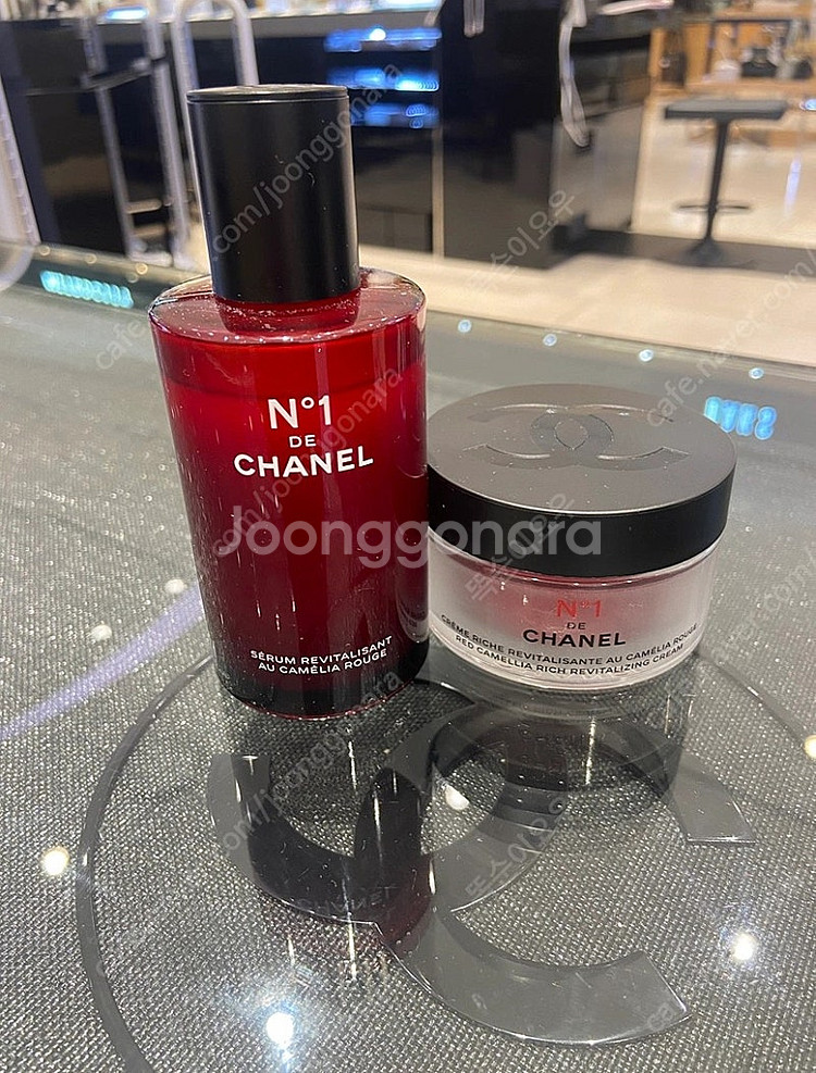 샤넬화장품 - 까멜리아 에센스 100ml + 리치크림--2