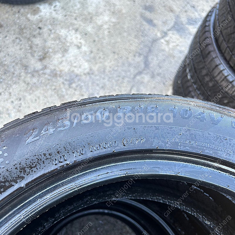 인피니티 Q70 중고 스노우타이어 한대분 245 50 ...--1
